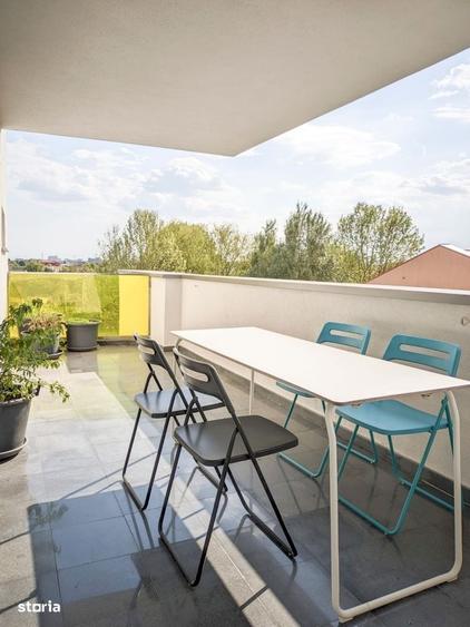 Apartament 3 camere tip penthouse amplu deschis linistit - 15