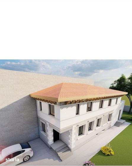 Casă cu 4 camere cu Teren 371 Mp în Dorobanți