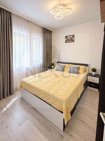 Apartament cu 2 camere semidecomandat, mobilat în Giurgiului