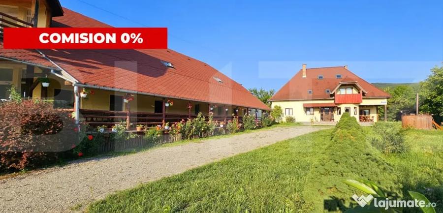 Casă cu 16 camere cu Teren 1663 Mp în Bicfalău
