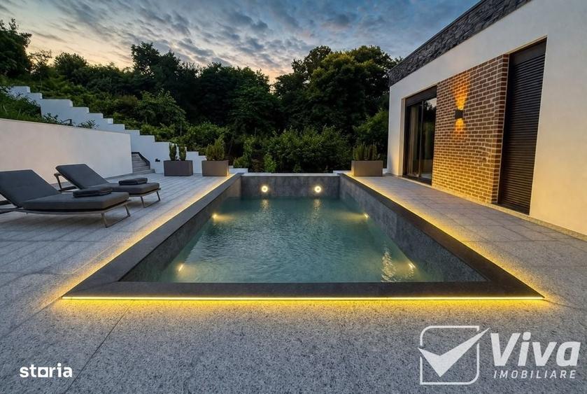 Copou-serv. Cazier Judiciar, casa cu piscina, 320mpU, 915 mp teren - 2
