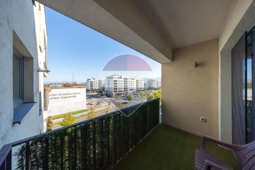 Apartament cu 2 camere decomandat, mobilat în Tractorul