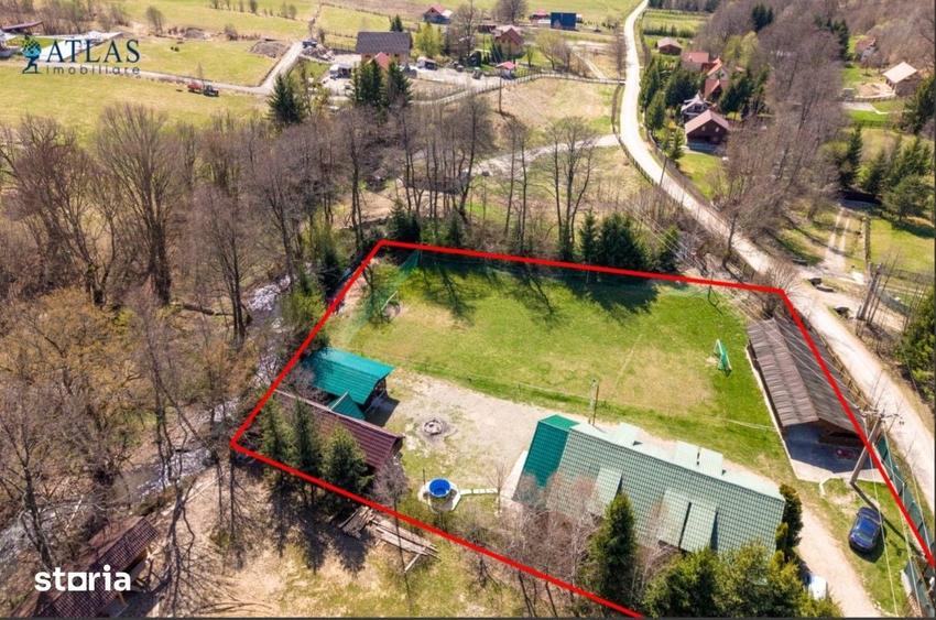 Casă cu 9 camere cu Teren 2600 Mp în Brăduț