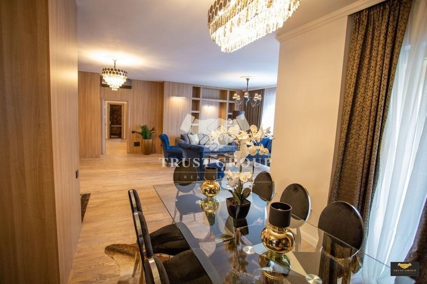 Apartament cu 4 camere decomandat, mobilat în Herăstrău