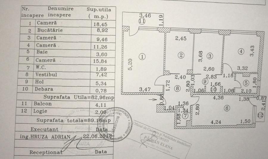 Apartament cu 4 camere decomandat în Drumul Taberei