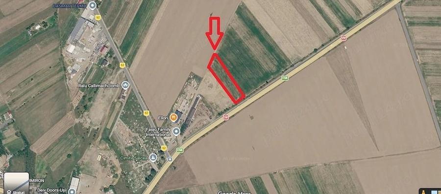 Teren agricol intravilan de 2400 mp, în Central