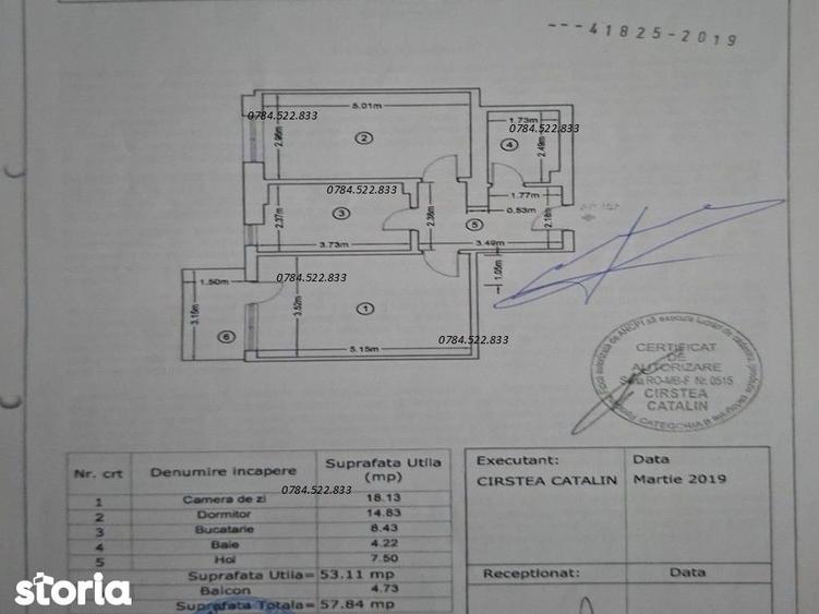 Apartament cu 3 camere decomandat, mobilat în Bucureștii Noi