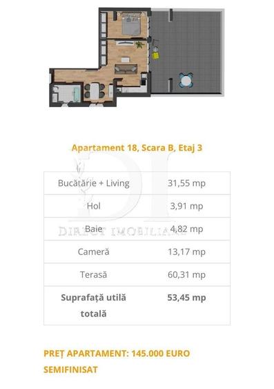 Apartament etaj intermediar / Zona Vivo - 2