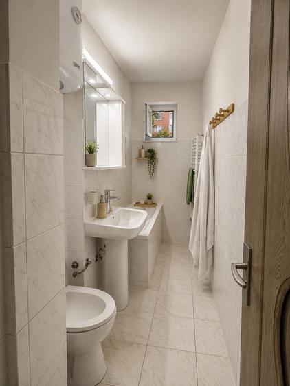 Apartament cu 2 camere semidecomandat, mobilat în Casa de Cultură