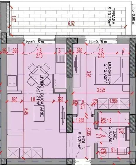 OFERTA !!! Studio 2 Camere 52 mp COMISION ZERO - 2