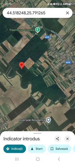 Teren de 7500 mp, în Trestieni