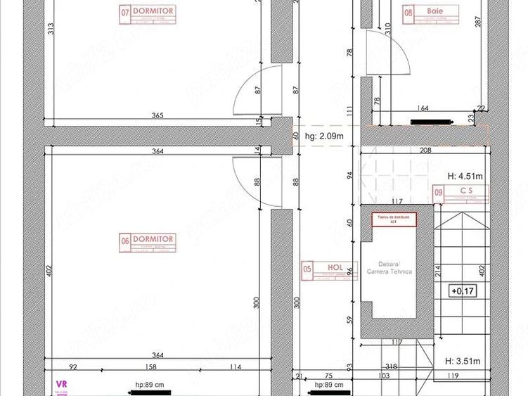 Casă cu 3 camere cu Teren 160 Mp în Pipera