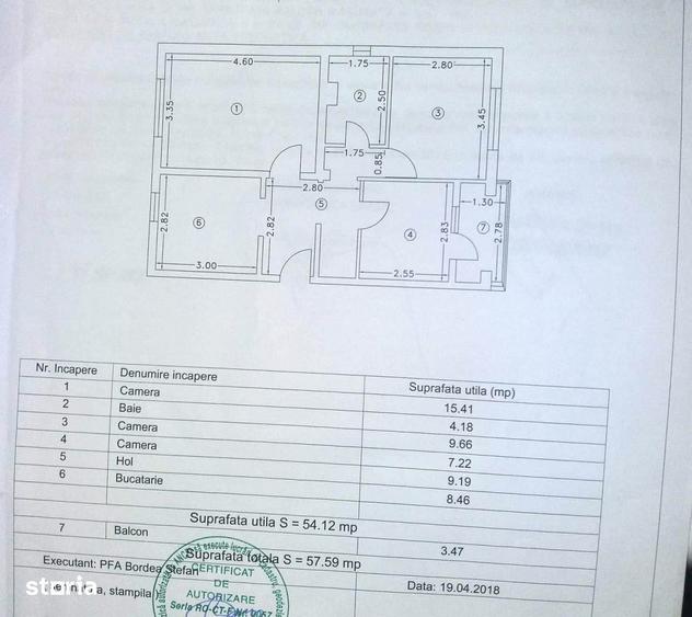Apartament decomandat | Inel II | Centrala pe gaz - 10