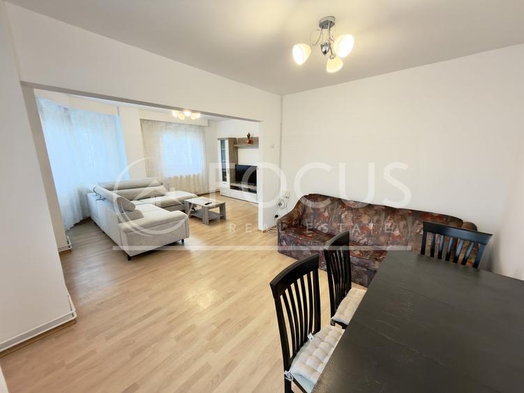 Apartament cu 3 camere decomandat, mobilat în Aviației