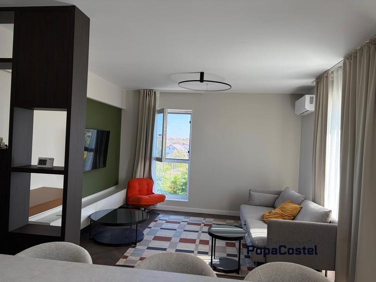 Apartament cu 2 camere, mobilat în Otopeni