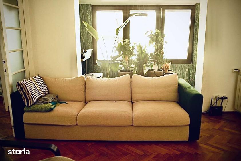 Apartament cu 4 camere decomandat, mobilat în Cotroceni