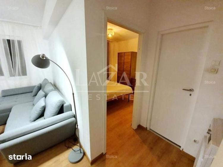 Apartament cu 2 camere semidecomandat, mobilat în Cișmigiu