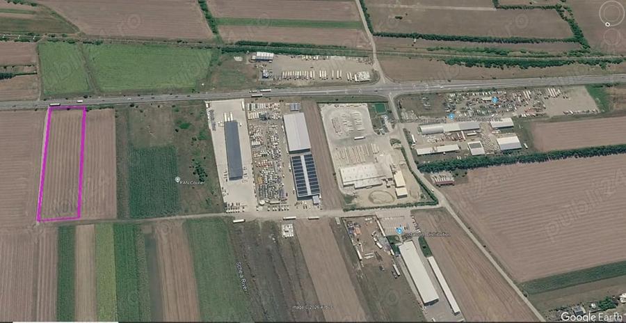 Teren de 9900 mp, în Exterior Vest