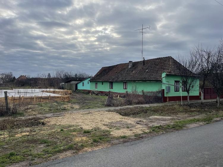 Casă individuală cu 3 camere cu Canalizare în Orțișoara