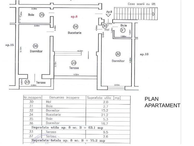 Apartament cu 5 camere decomandat în Dumbrăvița