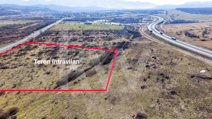 Teren Construcții intravilan de 6900 mp, în Exterior Sud