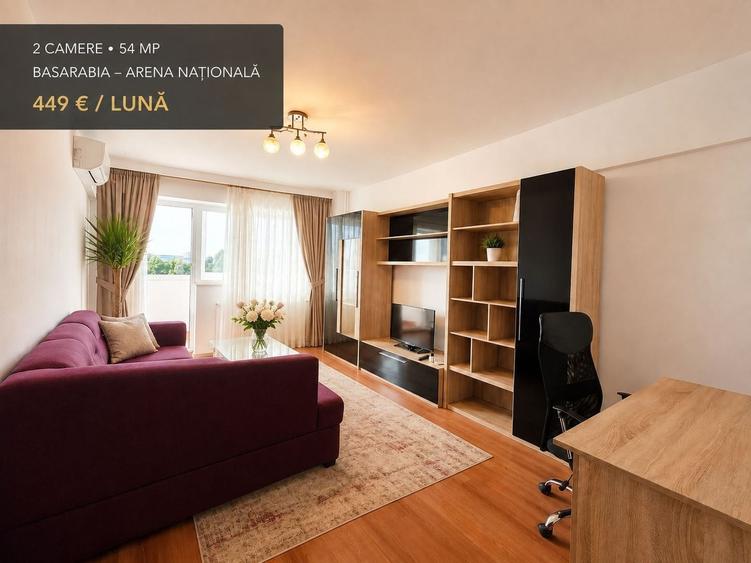 Apartament cu 2 camere decomandat în Basarabia