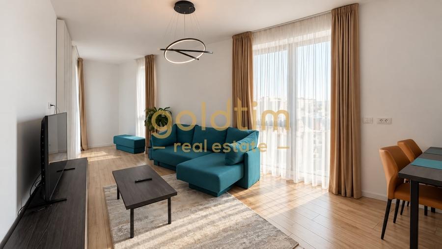Apartament cu 2 camere decomandat, mobilat în Herăstrău