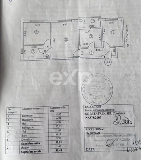 Apartament cu 3 camere decomandat în Inel I — fotografia 1