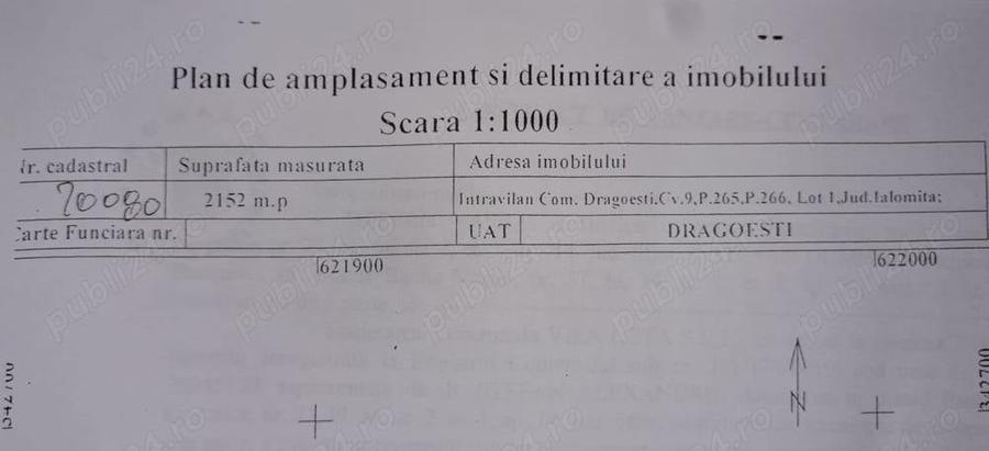 Teren în Drăgoești