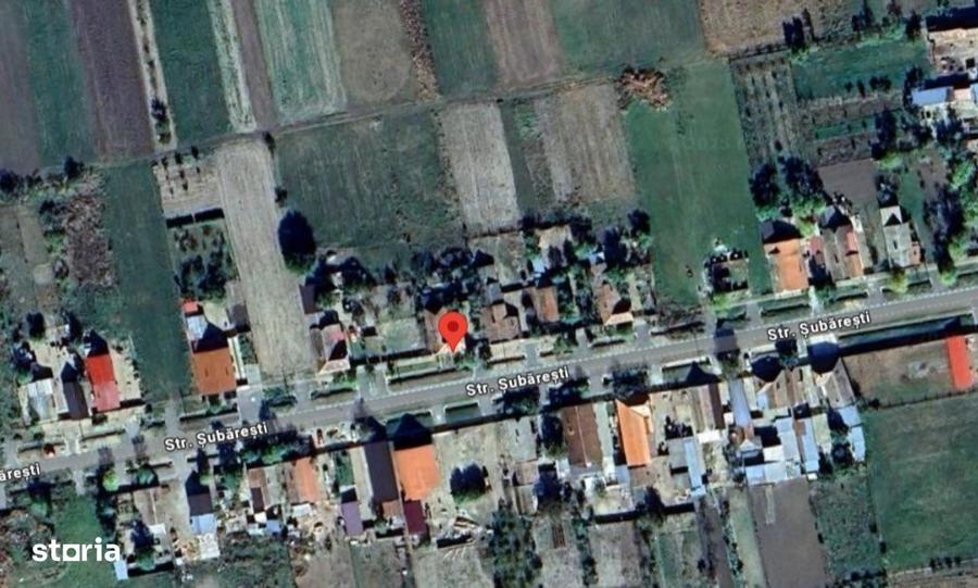 Casă cu 2 camere cu Teren 1511 Mp în Central
