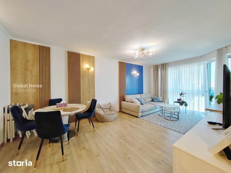 Apartament cu 2 camere semidecomandat în Tei