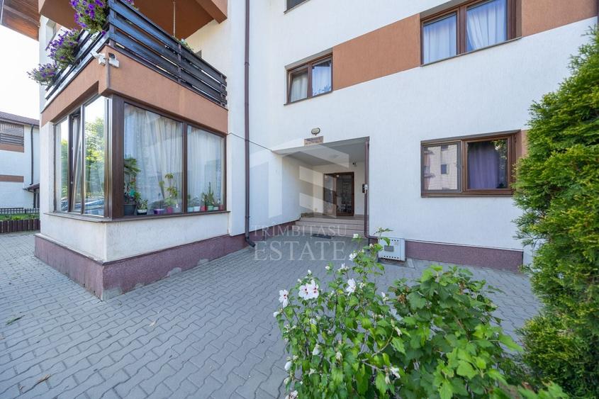 Apartament cu 2 camere decomandat, mobilat în Sânpetru