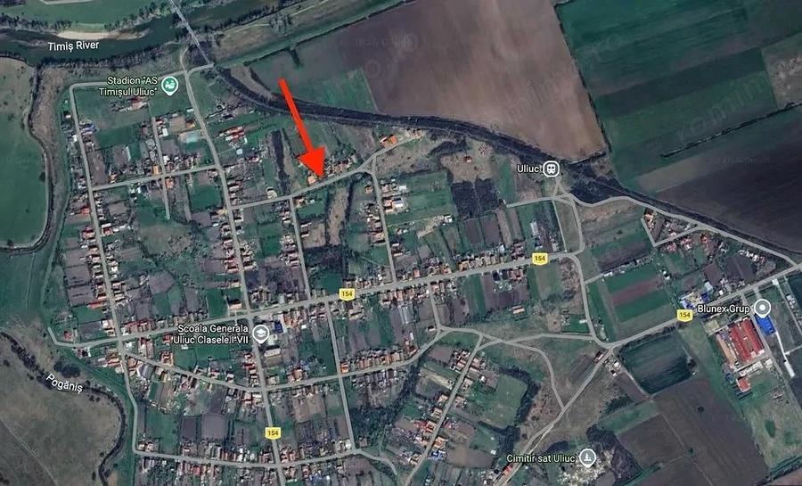 Teren de 2867 mp, în Uliuc