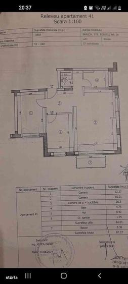 Apartament cu 3 camere în Avantgarden