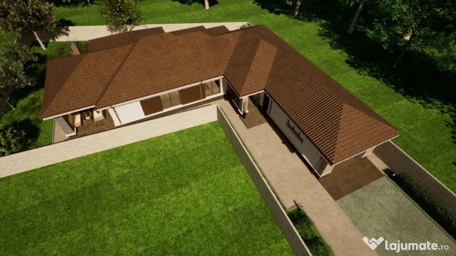 Casă cu 5 camere cu Teren 800 Mp în Tăuții-Măgherăuș