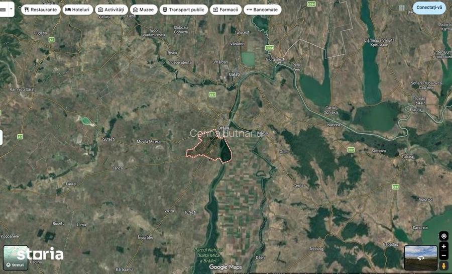 Teren extravilan Chiscani jud Braila