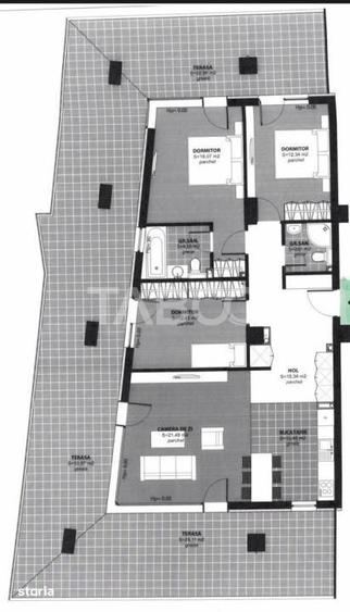 Apartament cu 4 camere semidecomandat, mobilat în Andrei Mureșanu