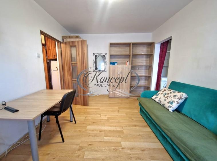 Apartament cu 2 camere semidecomandat, mobilat în Mănăștur