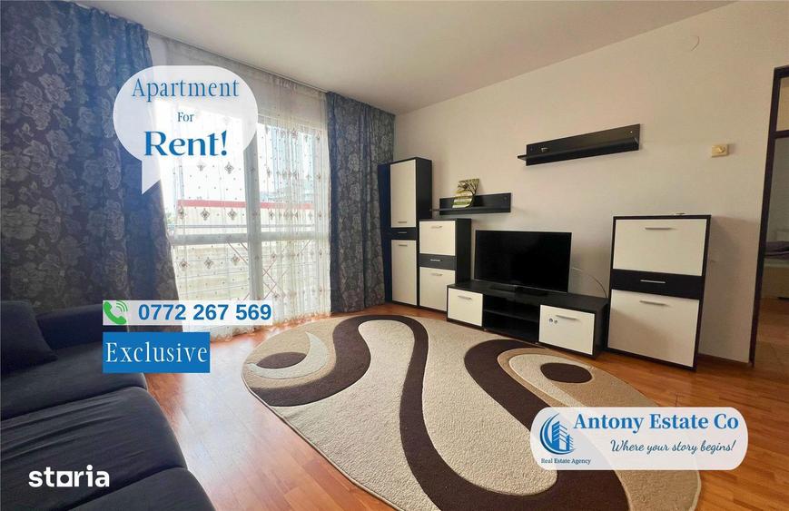 Apartament cu 2 camere decomandat în Nufărul