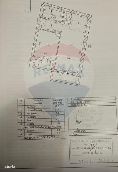 Apartament cu 2 camere, mobilat în Pantelimon