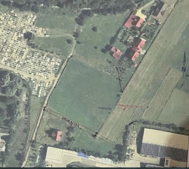 Teren de 2092 mp, în Central