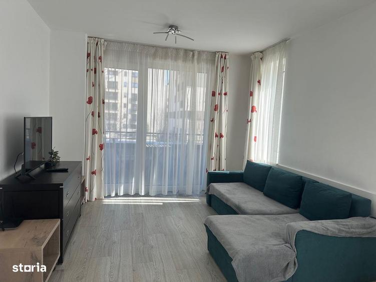Apartament cu 2 camere, mobilat în Tractorul