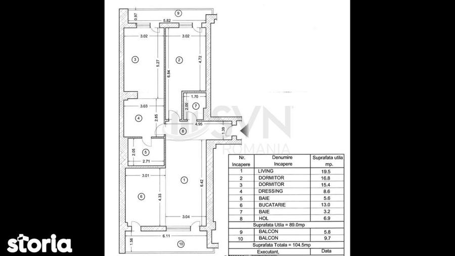 Apartament 3 Camere I Residence 5 Pipera I Prima Inchiriere - 5