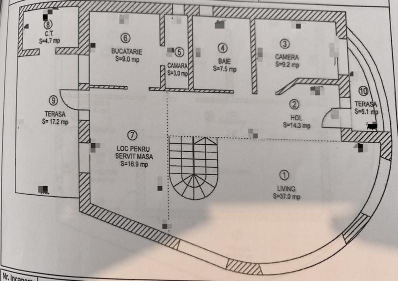 Casă cu 4 camere în Lazaret