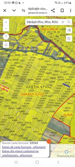 Teren de 2450 mp, în Dărăști-Ilfov