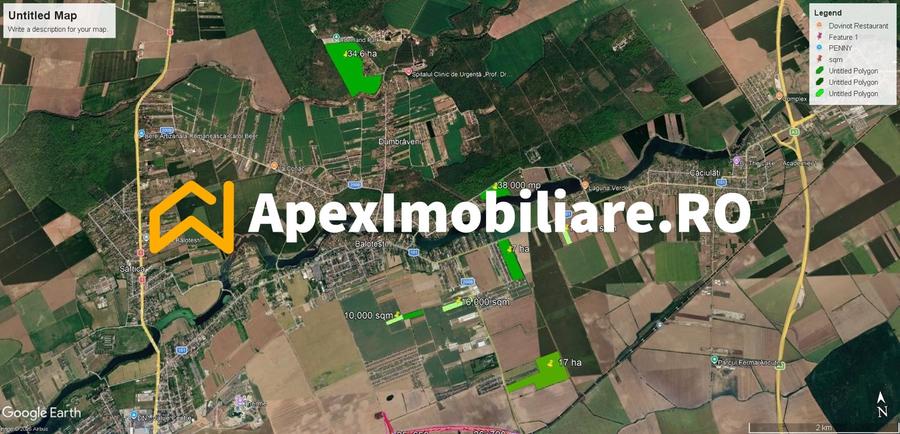 Terenuri de vanzare Intravilane Balotesti - Corbeanca | ApexImobiliare.ro - 1