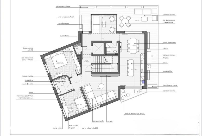 Apartament cu 4 camere în Bună Ziua