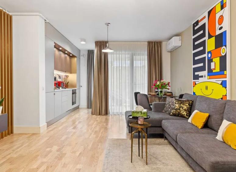Apartament cu 2 camere semidecomandat în Barbu Văcărescu