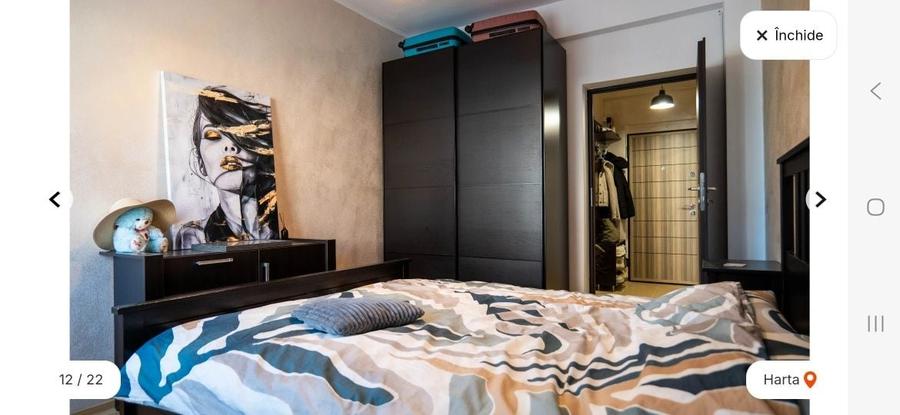Apartament cu 2 camere semidecomandat în Central
