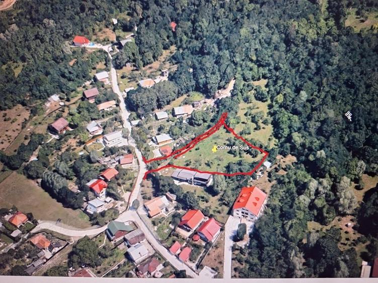 Teren de 2192 mp, în Cornu